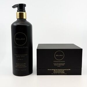 BELLAMI Professional Hair Extension Bond Restore Step 1 And 2 Full Size NEW